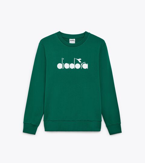Sweatshirt - Made in Italy - Gender Neutral SWEATSHIRT CREW LOGO AVENTURINE - Diadora